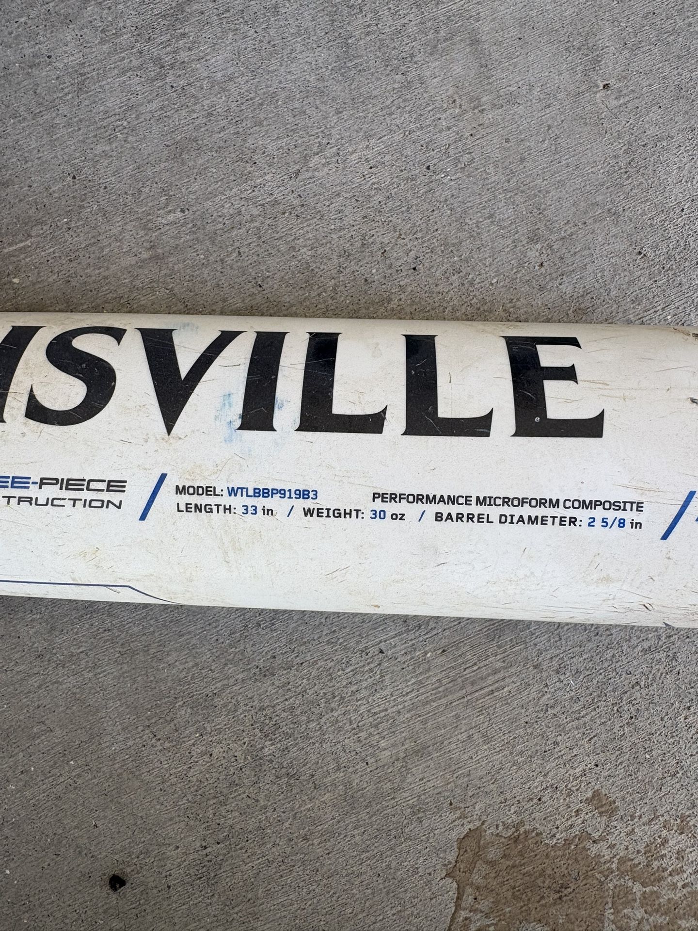 Louisville Prime 919 Baseball Bat
