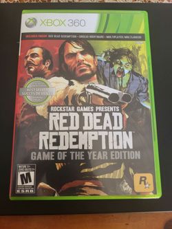Red dead redemption xbox 360