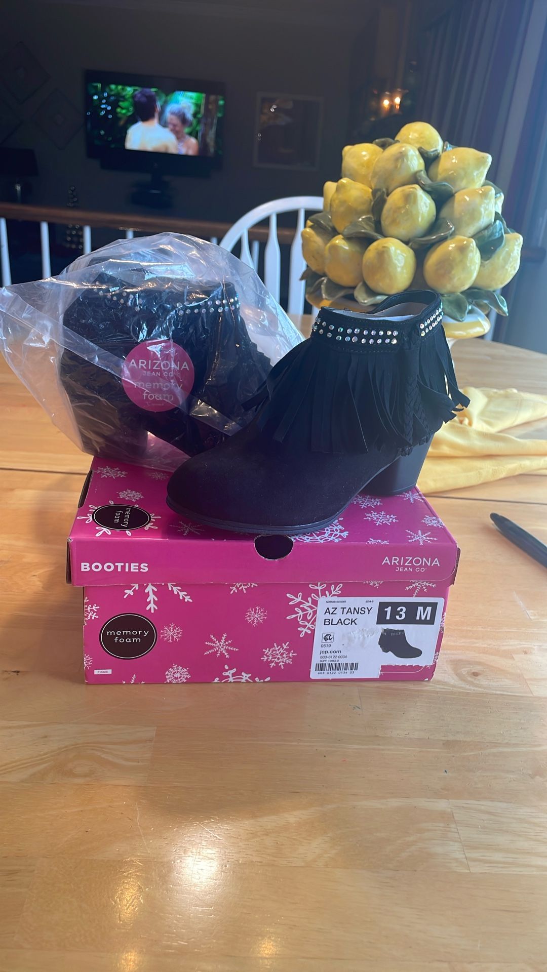 Girls Black Booties - I Have 2 Pairs Sz 11 & 13