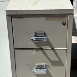Fire Proof Filing Cabinet 2 Drawer