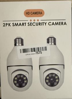 Smart security camera 2pk