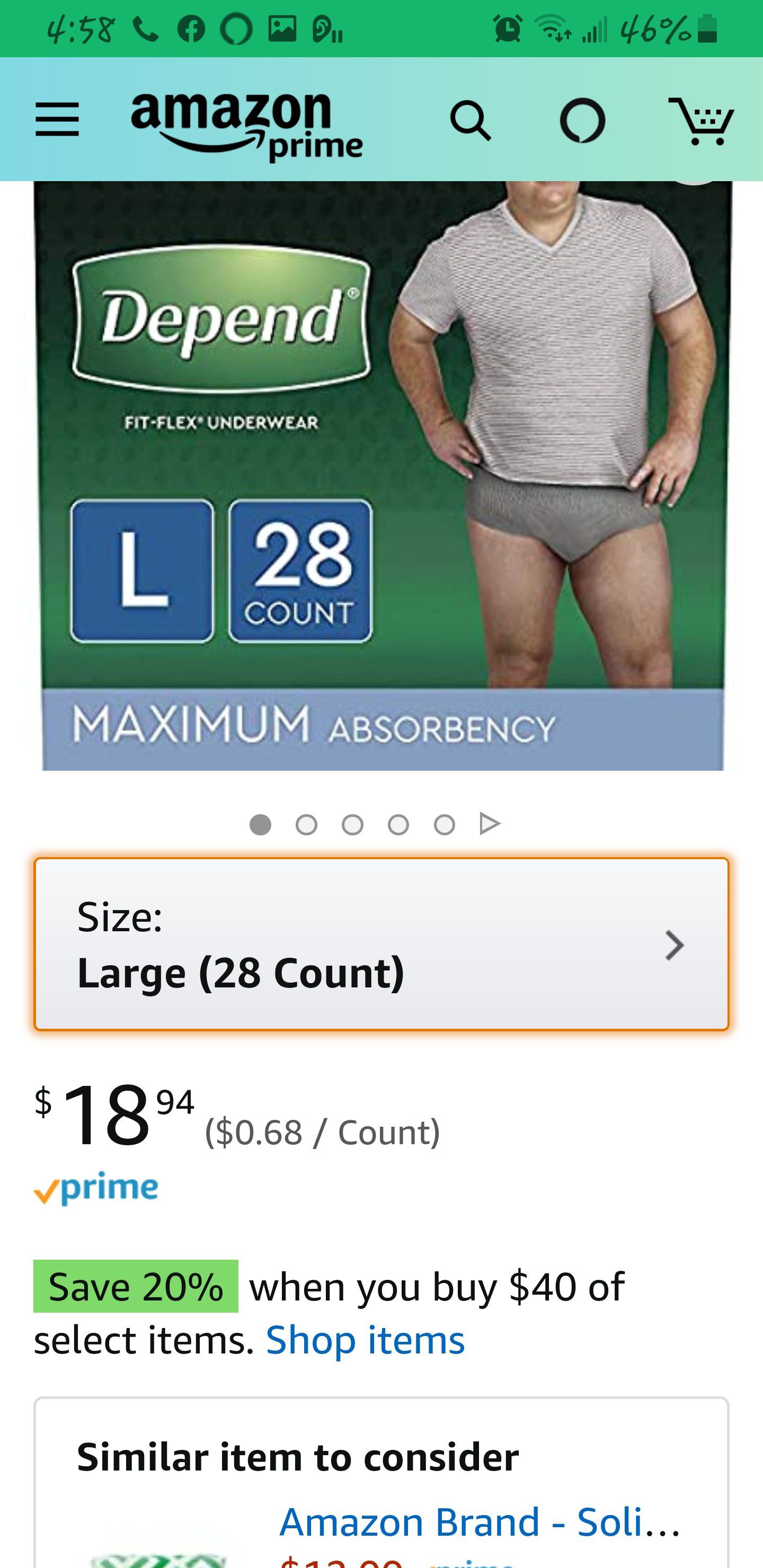 Underwear fit-flex for MEN