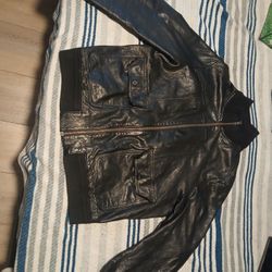 Banana Republic Leather Jacket 