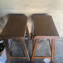 Wood Stools 
