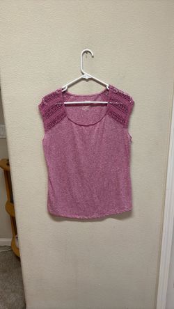 Sonoma Women’s Large L Cap Sleeve Top Shirt