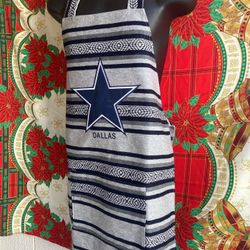 Aprons Available Cowboys NFL Football Mandil Taco Man Barbecue Carme Asada