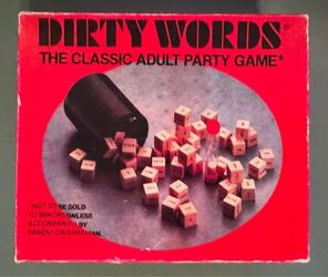 Dirty Word Dice Word Game Adult Party just $5 