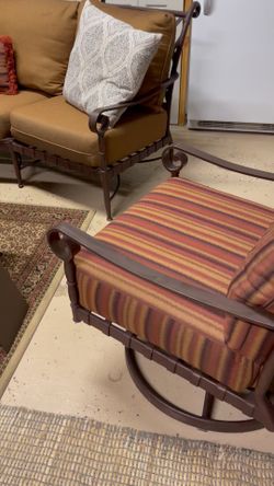 Outdoor sofa and chairs set