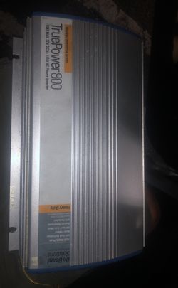 True power 800 watt dc to ac marine/industrial grade inverter