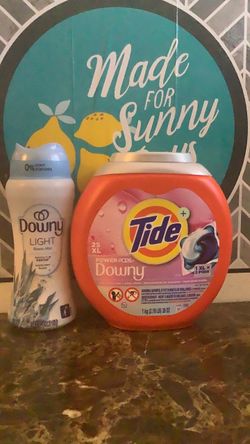 Tide Power Pods + Downy Scent Booster Bundle