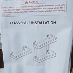 Glass Shelf Beautiful $25