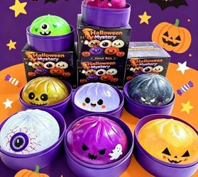 Halloween Dumpling Squishy Toy Soft Squeeze Stress Relief Fidget