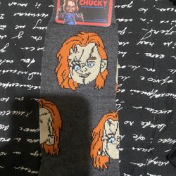 Halloween Socks Chucky 