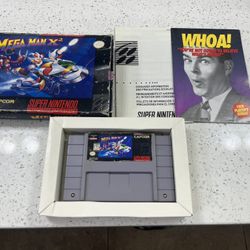 Megaman X2 Super Nintendo Game