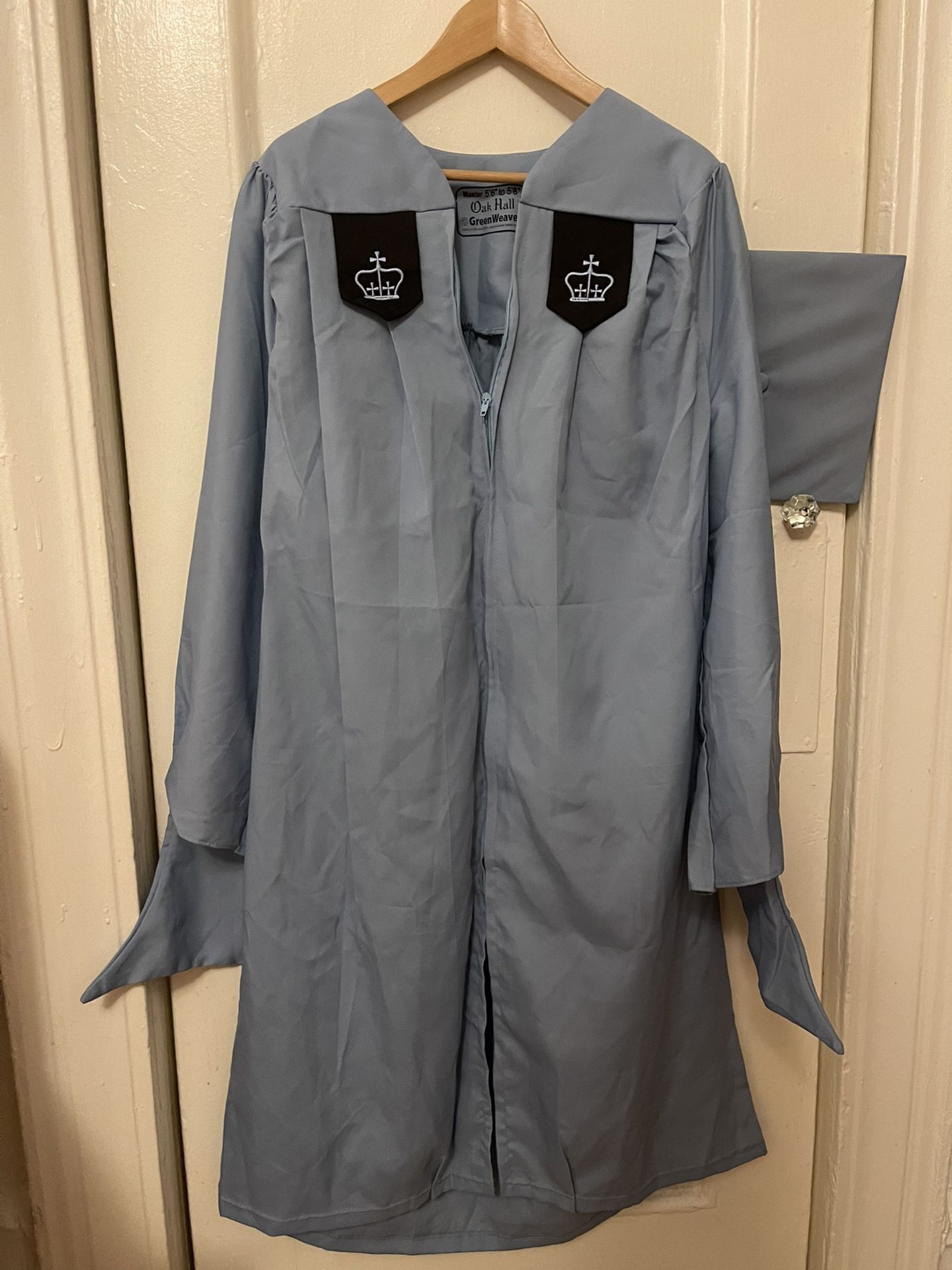 Columbia Univerity Master Graduation Gown