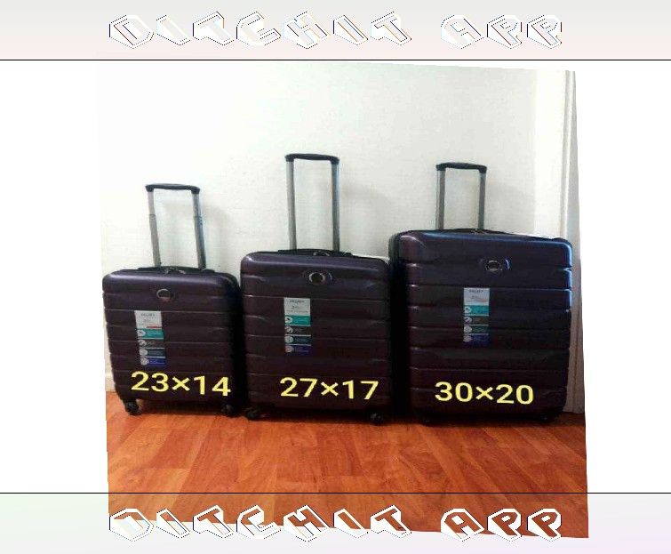 Republican home Flexible Luggage System 3 Piece Expandable Design