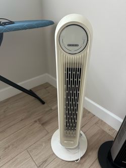 Dreo Tower Fan for Bedroom, 28ft/s Smart Standing Fans, 90° Oscillating Floor Fan with 20dB Ultra Quiet, 8 Speeds 4 Modes, 8H Timer, Bladeless