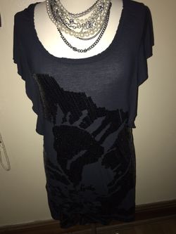 Small express black dress