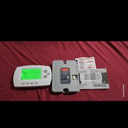 Honeywell Home Wireless Programmable FocusPRO Kit with Wireless Adapter Allows to be Used with TrueZONE Panel YTH6320R1004  
The back cover of the the