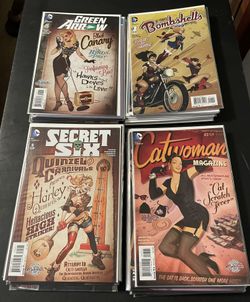 Large DC Bombshells Comic Book Collection 