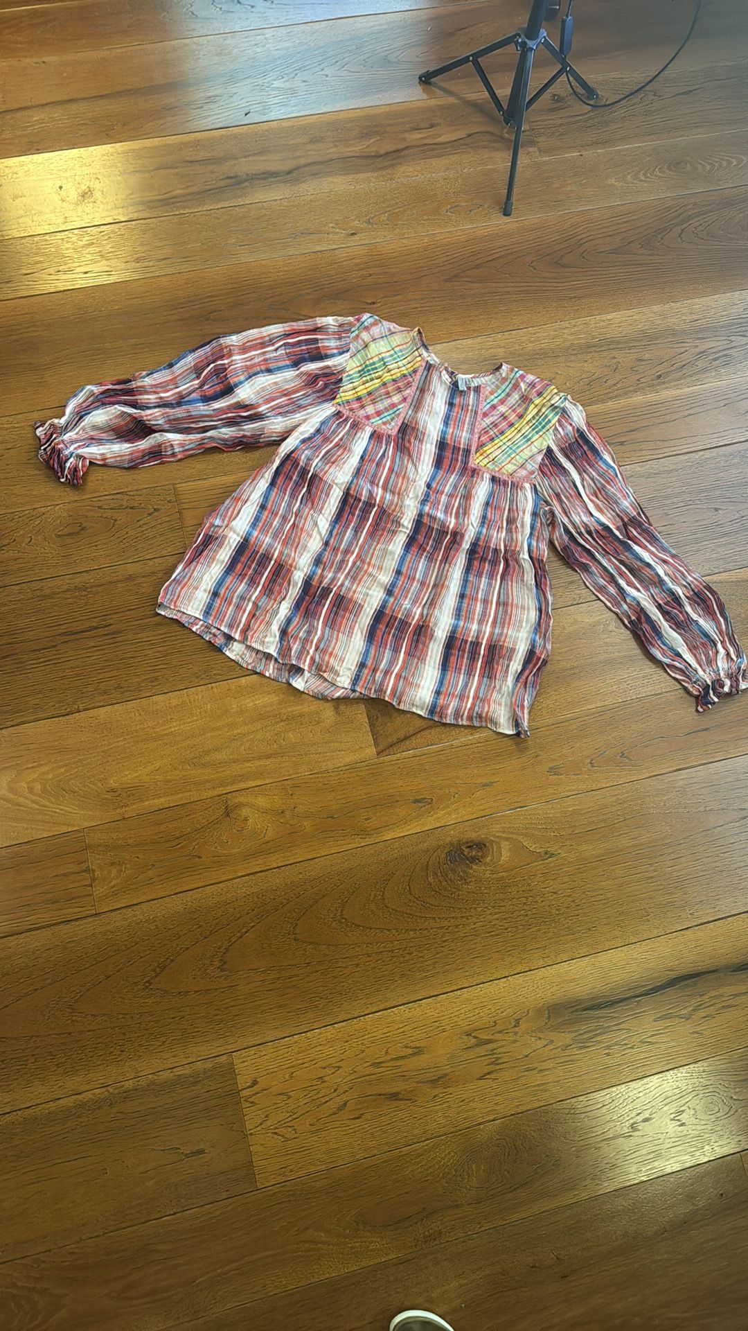 Anthropologie Bl-nk Miranda Peasant Blouse