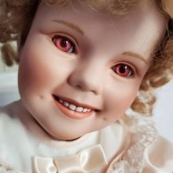 Uranium Eyed Shirley Temple Doll