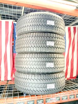 💰 Best deals are ca$h in person 4 USED TIRES P275/60R20 BRIDGESTONE DUELER RHS ALL SEASON P275/60R20 ALL SEASON TRUCK SUV TIRES