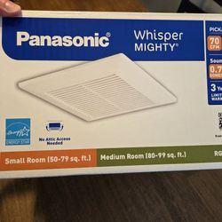 Panasonic Bathroom Fan