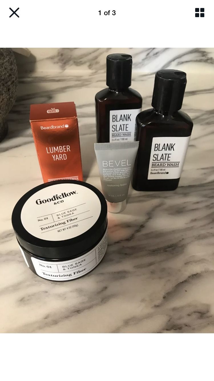 Men’s beard and hair care