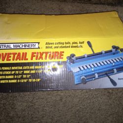 Central Machinery Dovetail Fixture 
