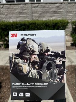3M PELTOR COMTAC VI NIB HEADSET