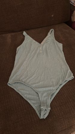 Blue bodysuit