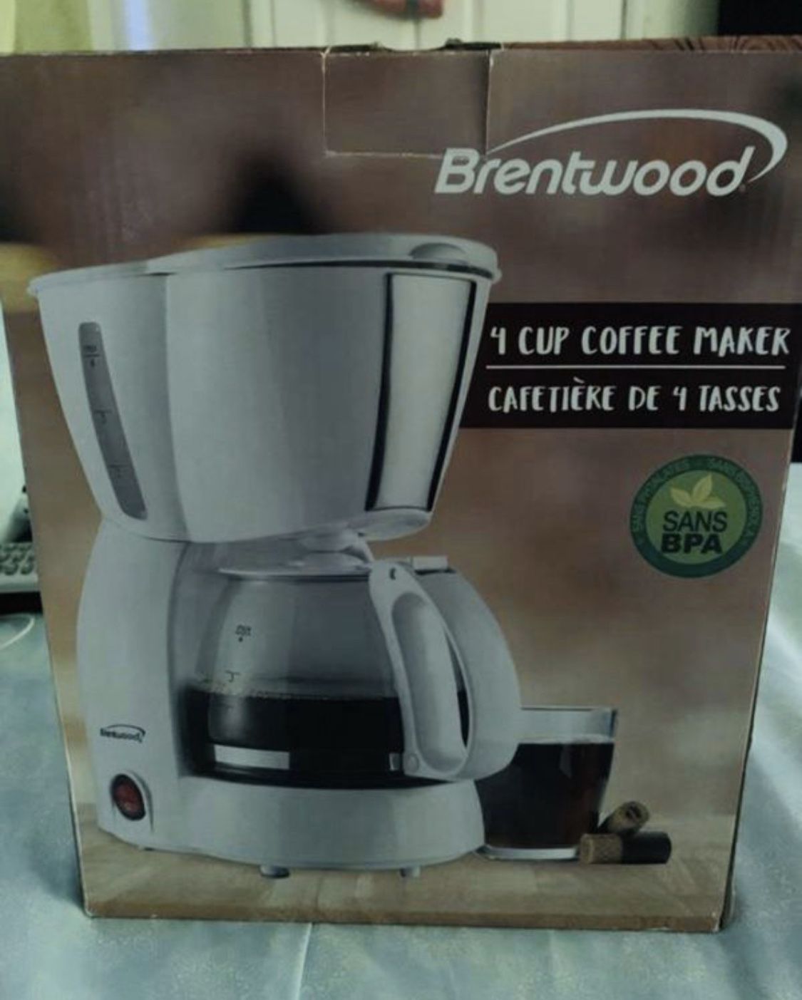 Brentwood 4 cup coffee maker