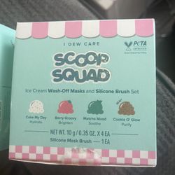 Ice cream Wash off Mask And Silicone Brush Set
