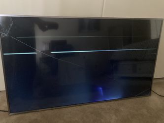 65”Samsung Smart Tv Broken Screen 