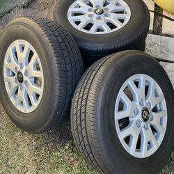 2025 Toyota Tacoma wheels and tires!