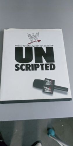 WWE Unscripted Hardcover Book