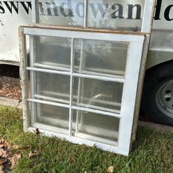 Old window sashes With Grills. Multiple Sizes