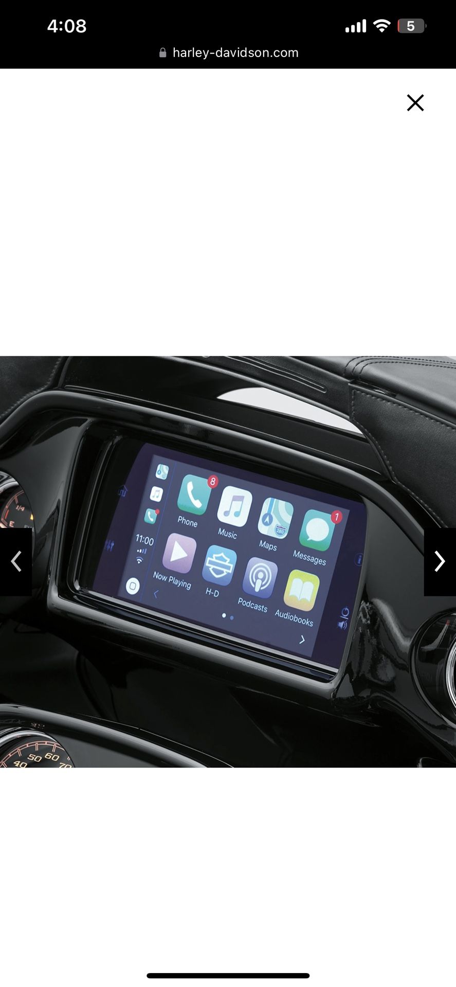 20172022 HARLEY ROAD GLIDE GPS BOOM BOX GTS BBXGTS RADIO NAVIGATION