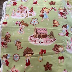 2008 Alexander Henry Angel cakes cotton fabric 5 yards times 42 wide