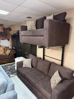 New sofa and loveseat