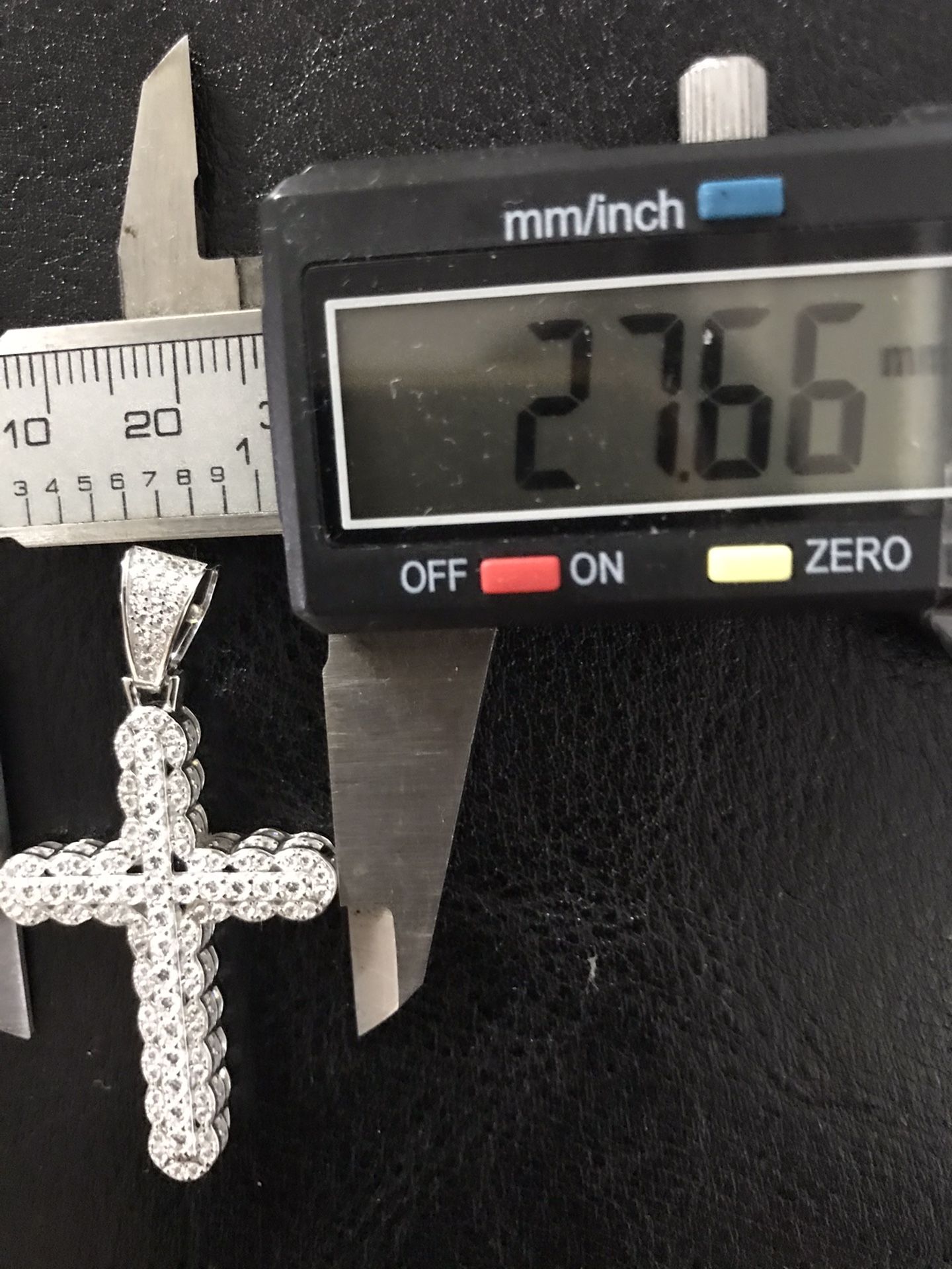 925 Sterling Silver Cross Pendant
