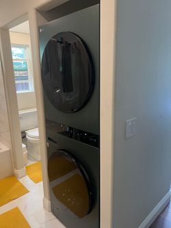 LG Washer Tower Model WKEX200HGA