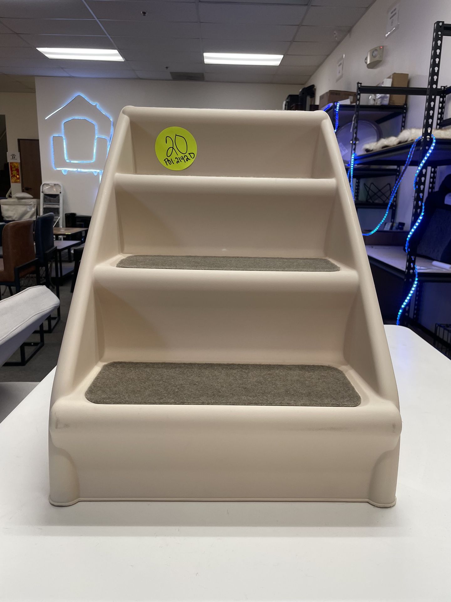 ZENY Foldable Pet Dog Stairs/Steps for Small Pet Dog/Cat, Safe and Durable Pet Ramp Stairs with Non-Slip Pads, for High Beds, Sofa, Car 【Durable and S