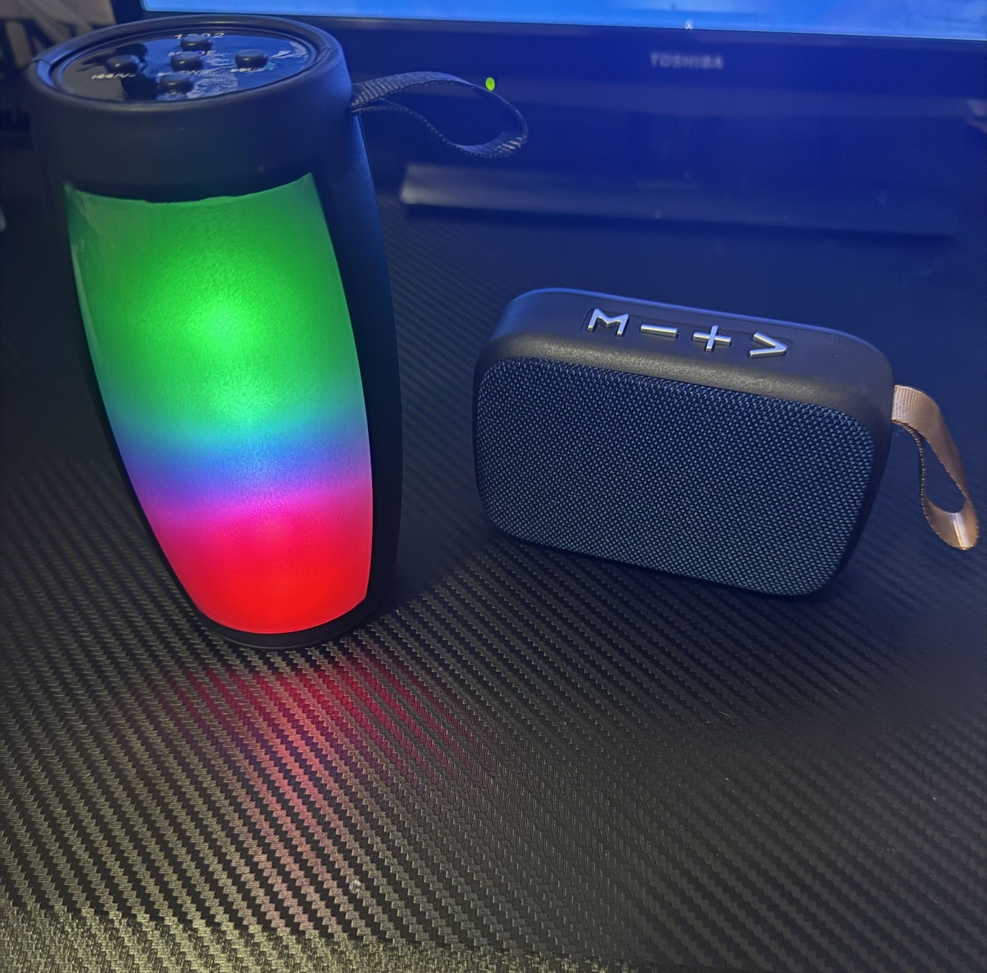 RGB Bluetooth Speaker And a Bluetooth Speaker 