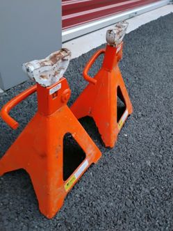 Car truck jack stands heavy duty excellent