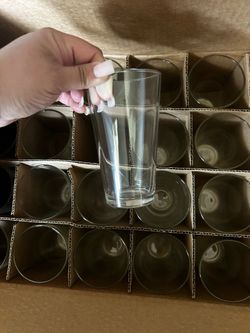 Glass cups