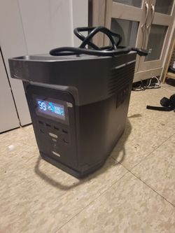 Ecoflow Delta 1264w capacity 1800w peak