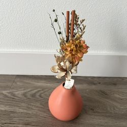 Anthropologie Small Vase w/ Dried Flowers