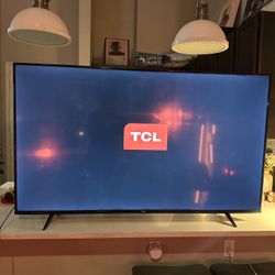 65 Inch TCL TV 4K (4-5 Years old)  - Works fine (As-is)